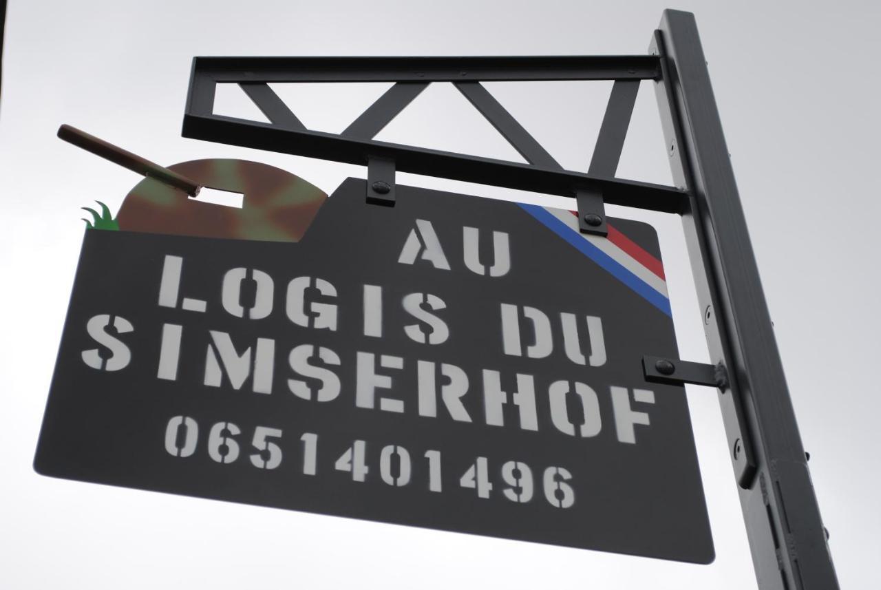 Au Logis Du Simserhof Hottviller Dış mekan fotoğraf